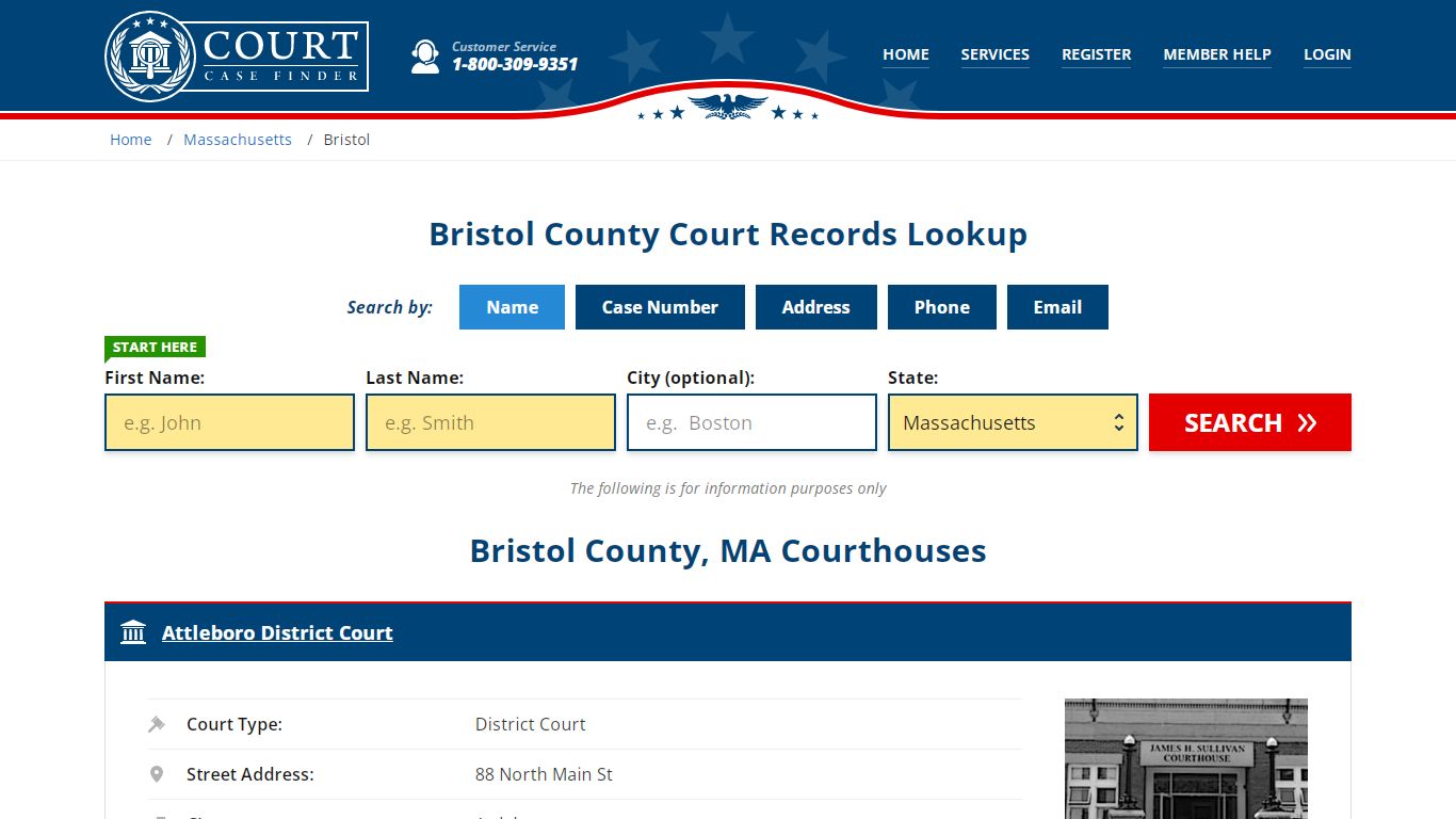 Bristol County Court Records | MA Case Lookup